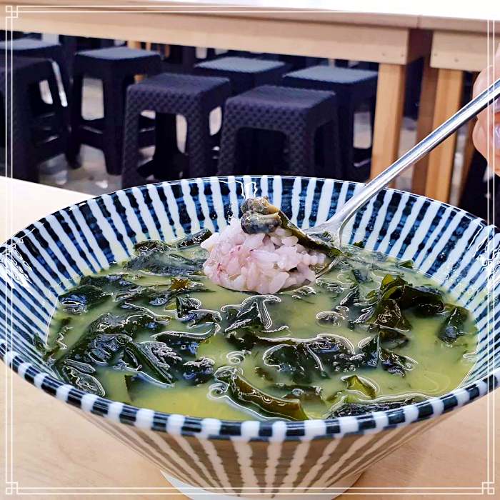 제주, 제주공항 맛집 성게 미역국, 전복물회, 회국수