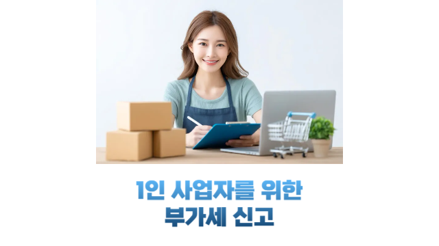 1인 사업자를 위한 부가세 신고방법