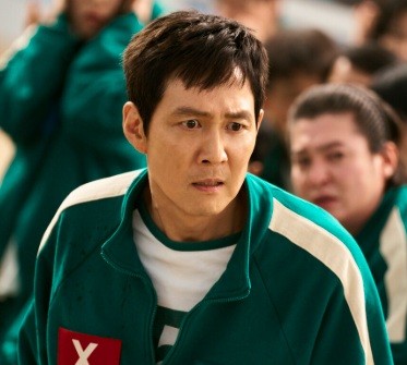 오징어 게임의 한장면