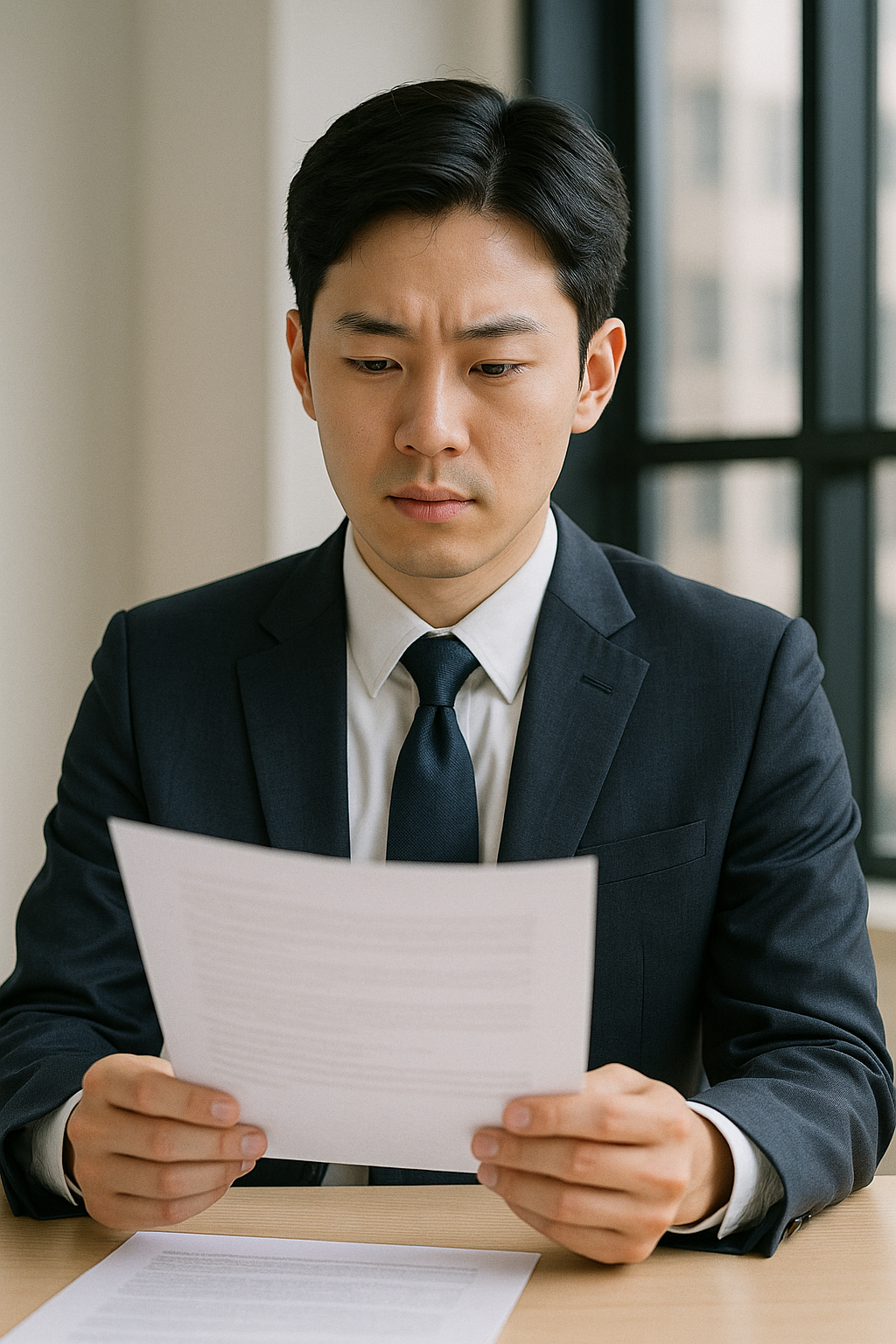 서류검토하는 이미지