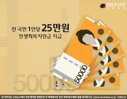 민생회복지원금: 국민을 위한 경제적 지원