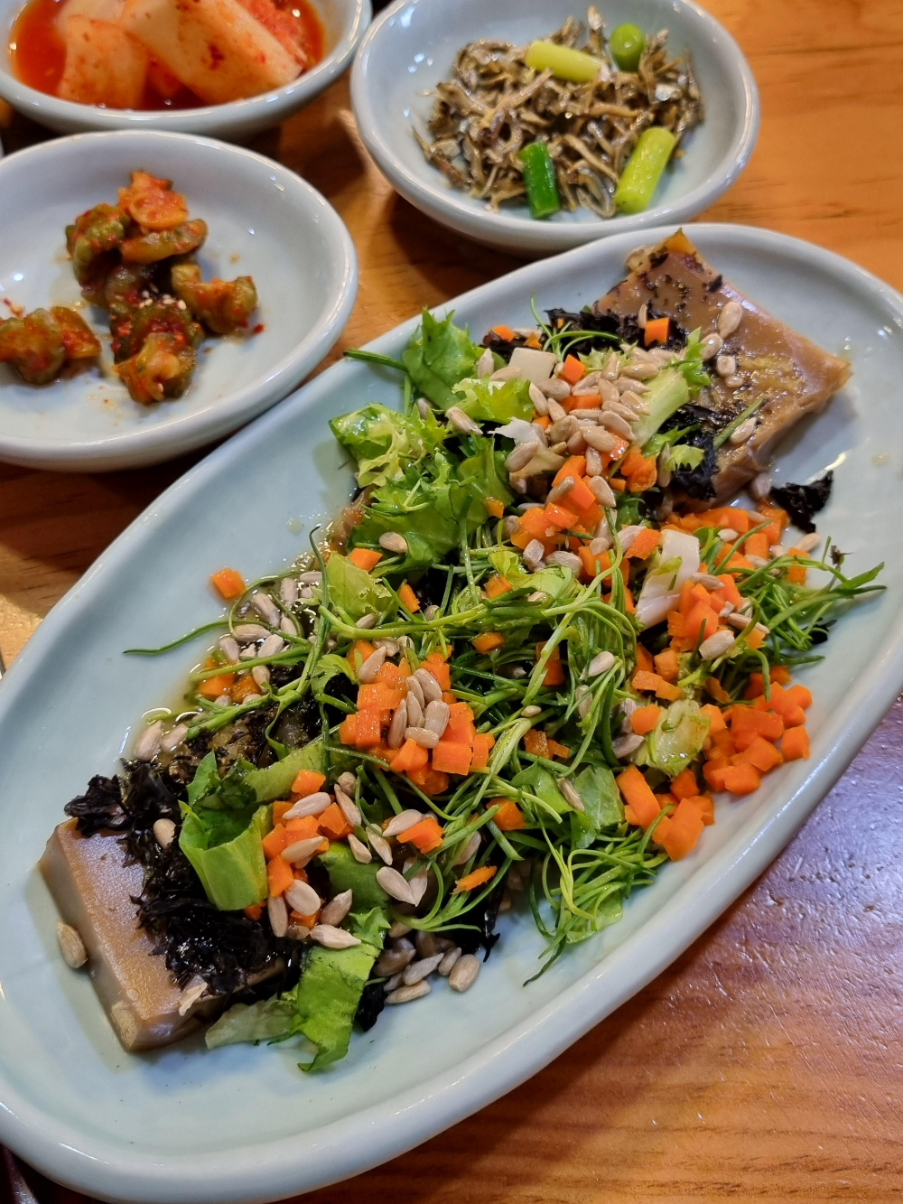 마니산산채 도토리묵