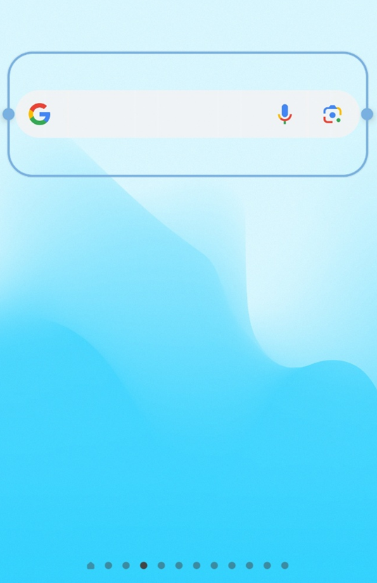 휴대폰 홈 화면 구글 검색창 만들기 추가하는 방법