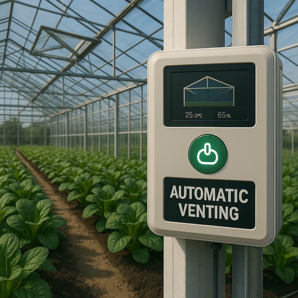 유리온실 자동 개폐 시스템