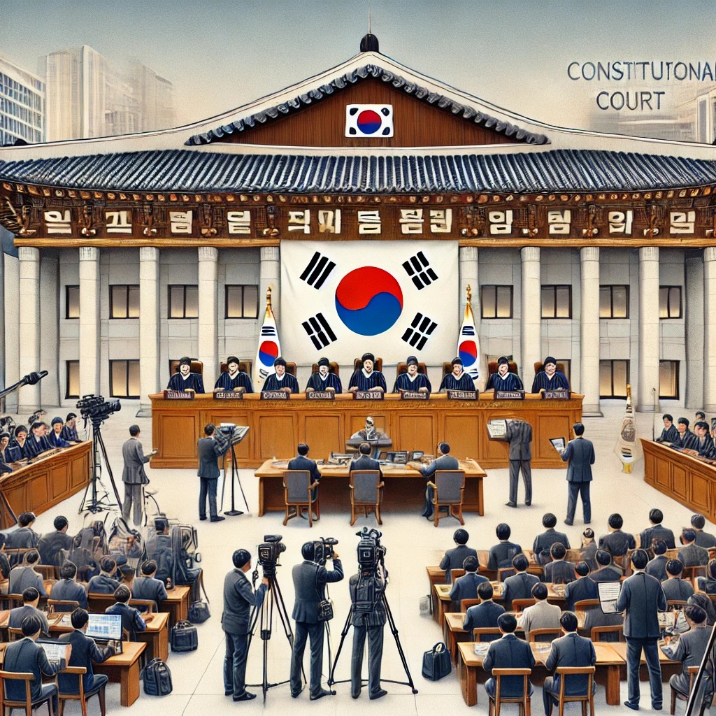 윤석열 탄핵 가결, 헌법재판소 심판 과정