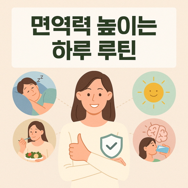면역력 높이는 하루 루틴/GPT