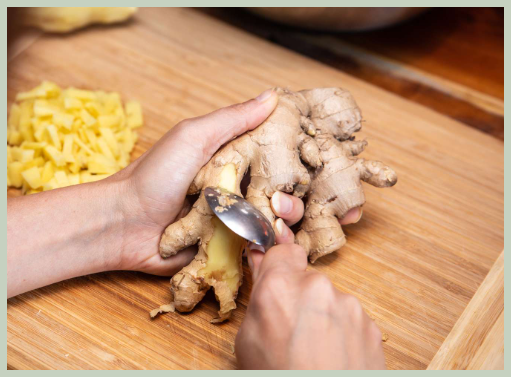 생강 깔끔하고 쉽게 까는법