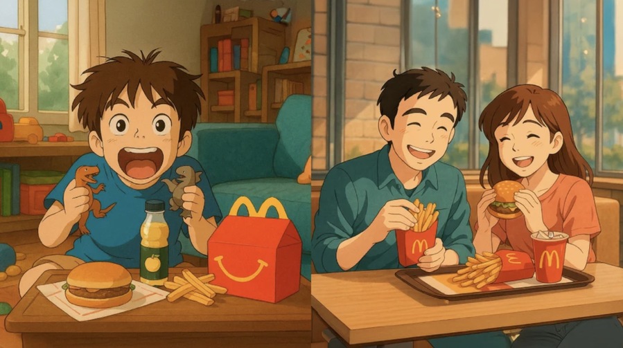 지브리 맥도날드