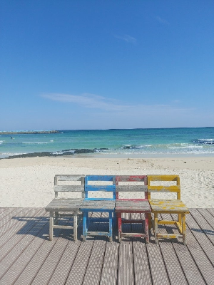 월정리해변