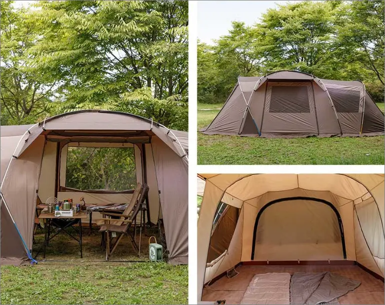 4인 가족 여유로운 캠핑, 네스트 W BROWN