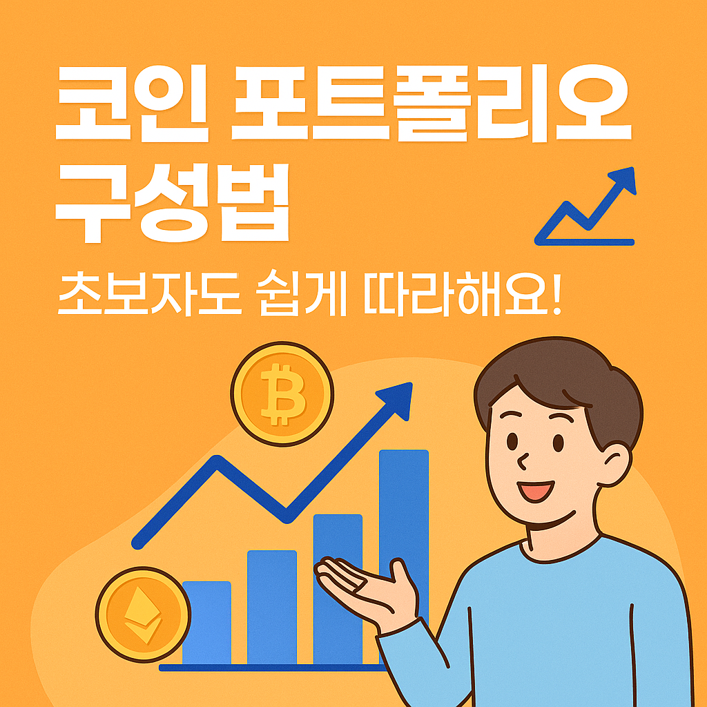 '코인 포트폴리오 구성법, 초보자도 쉽게 따라해요!📈'