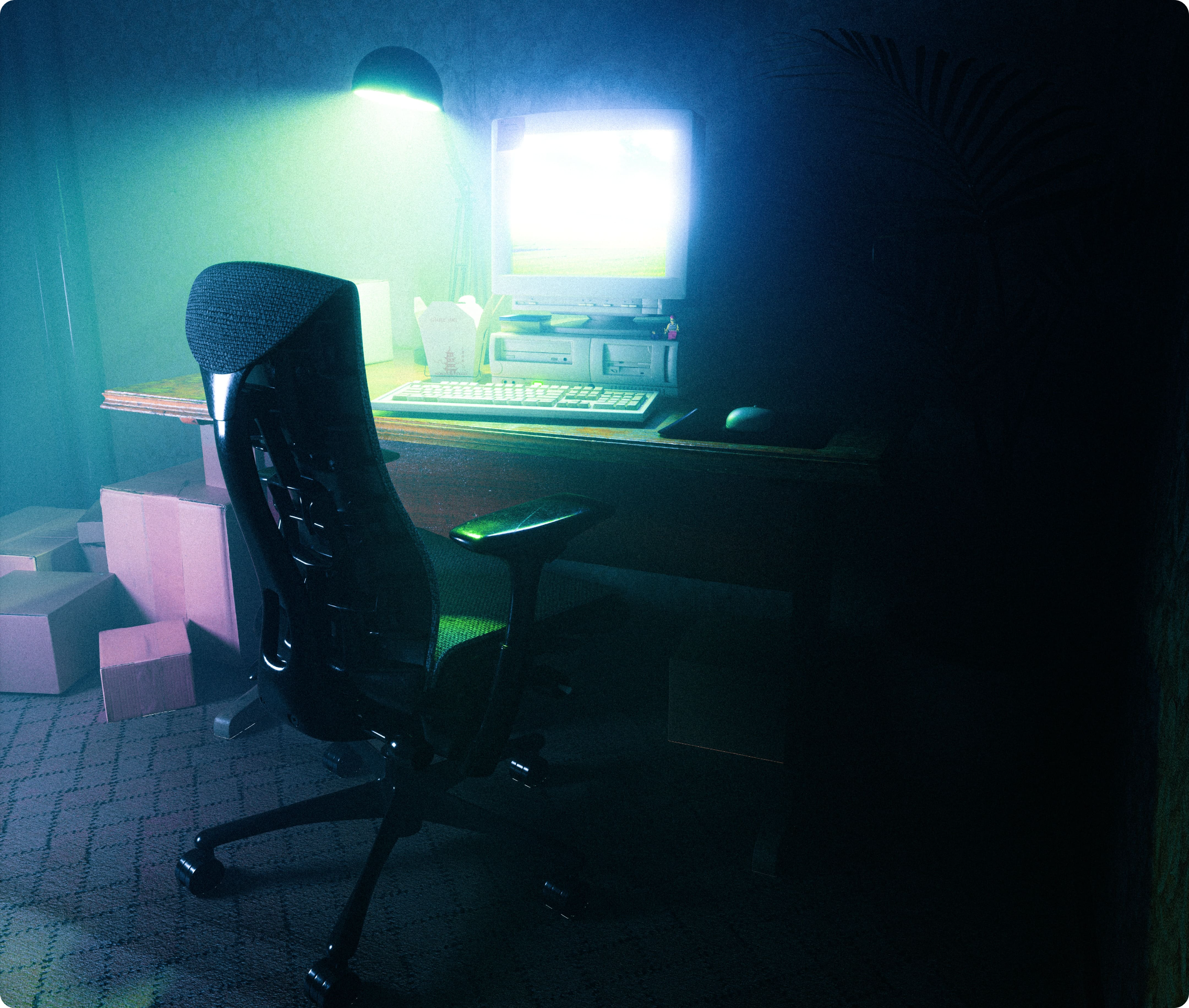 computer desk