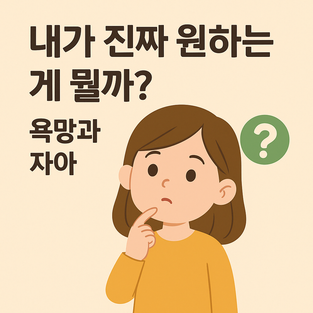 내가 진짜 원하는 게 뭘까? &ndash; 욕망과 자아