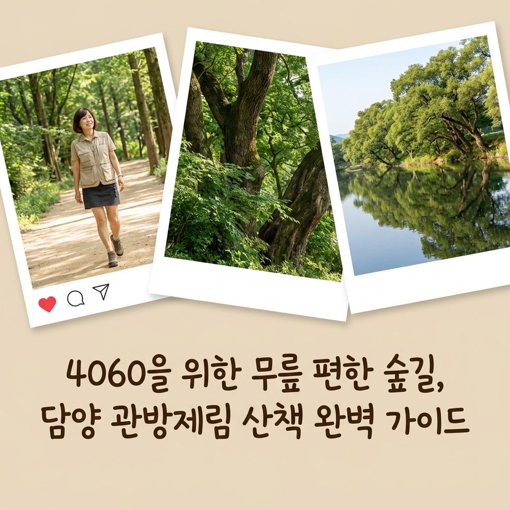 담양 관방제림 산책 4060 부모님 힐링 코스 솔직 후기 장단점 비교 비용 공개 및 조용한 숲길 추천