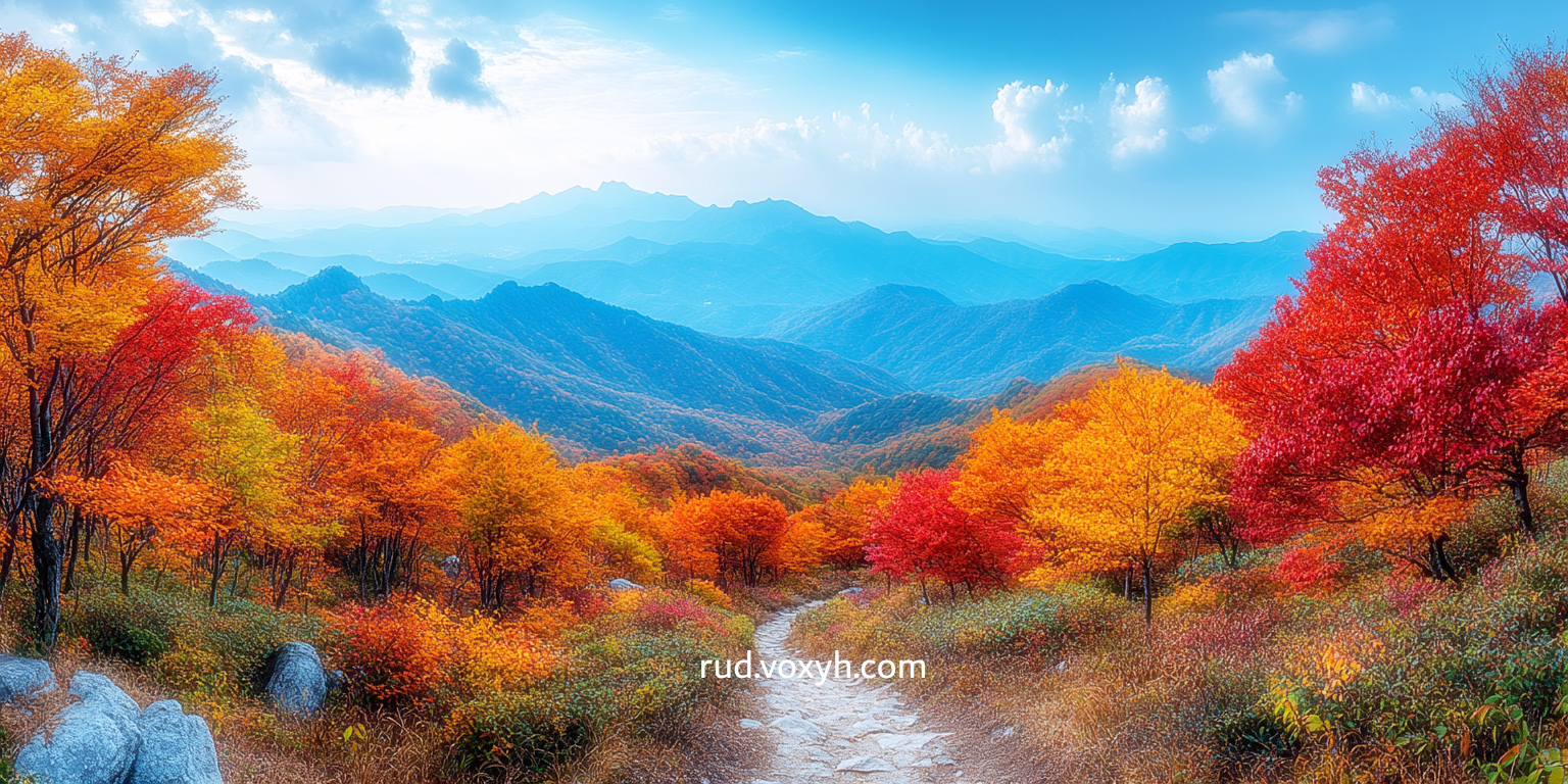 방태산의 사계절