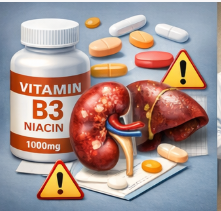 고용량 비타민 B3 복용