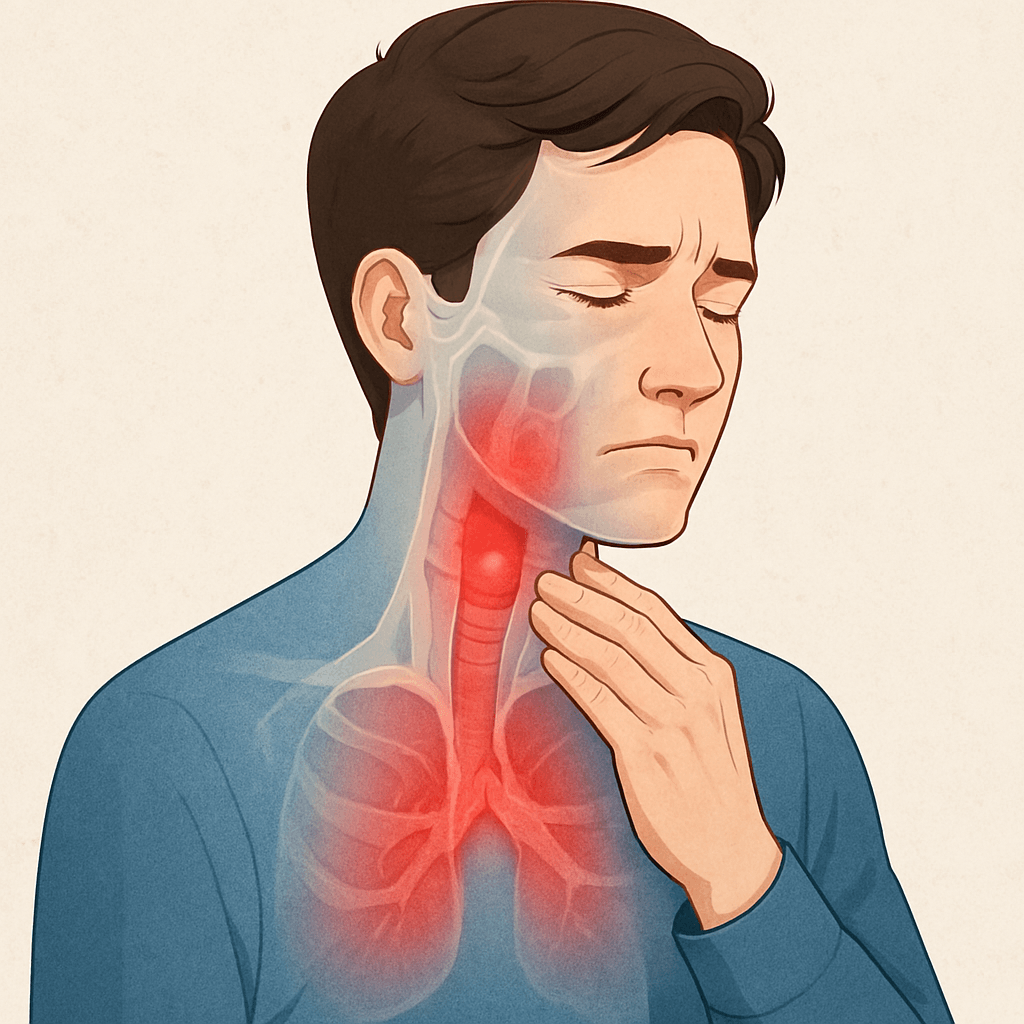 인후염 증상 대처법