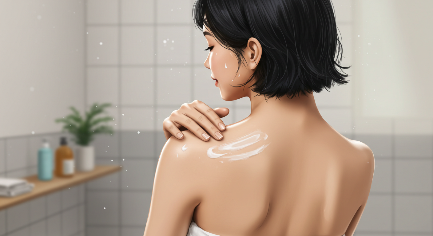 등드름, 모공 막힘, 바디미스트