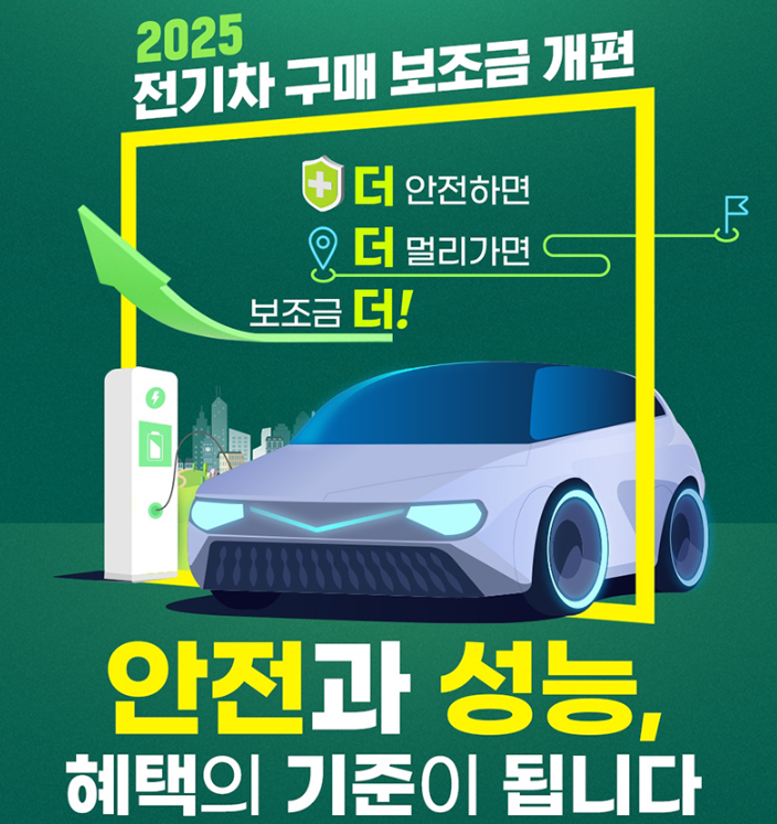 2025 전기차 보조금 개편안 신청방법 신청대상 및 보조금