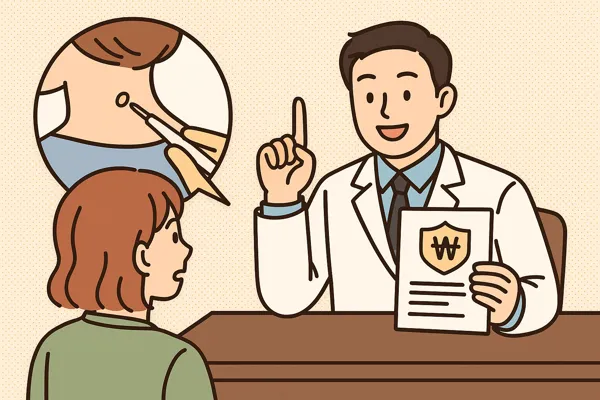 보험 처리 시 자기부담금 기준