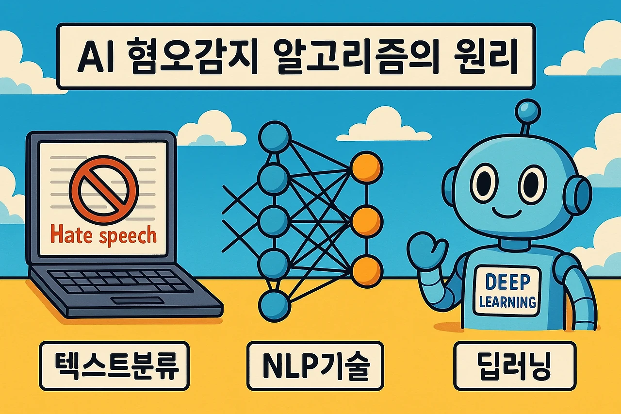 AI 혐오감지 알고리즘의 원리 (텍스트분류, NLP기술, 딥러닝) 관련 이미지