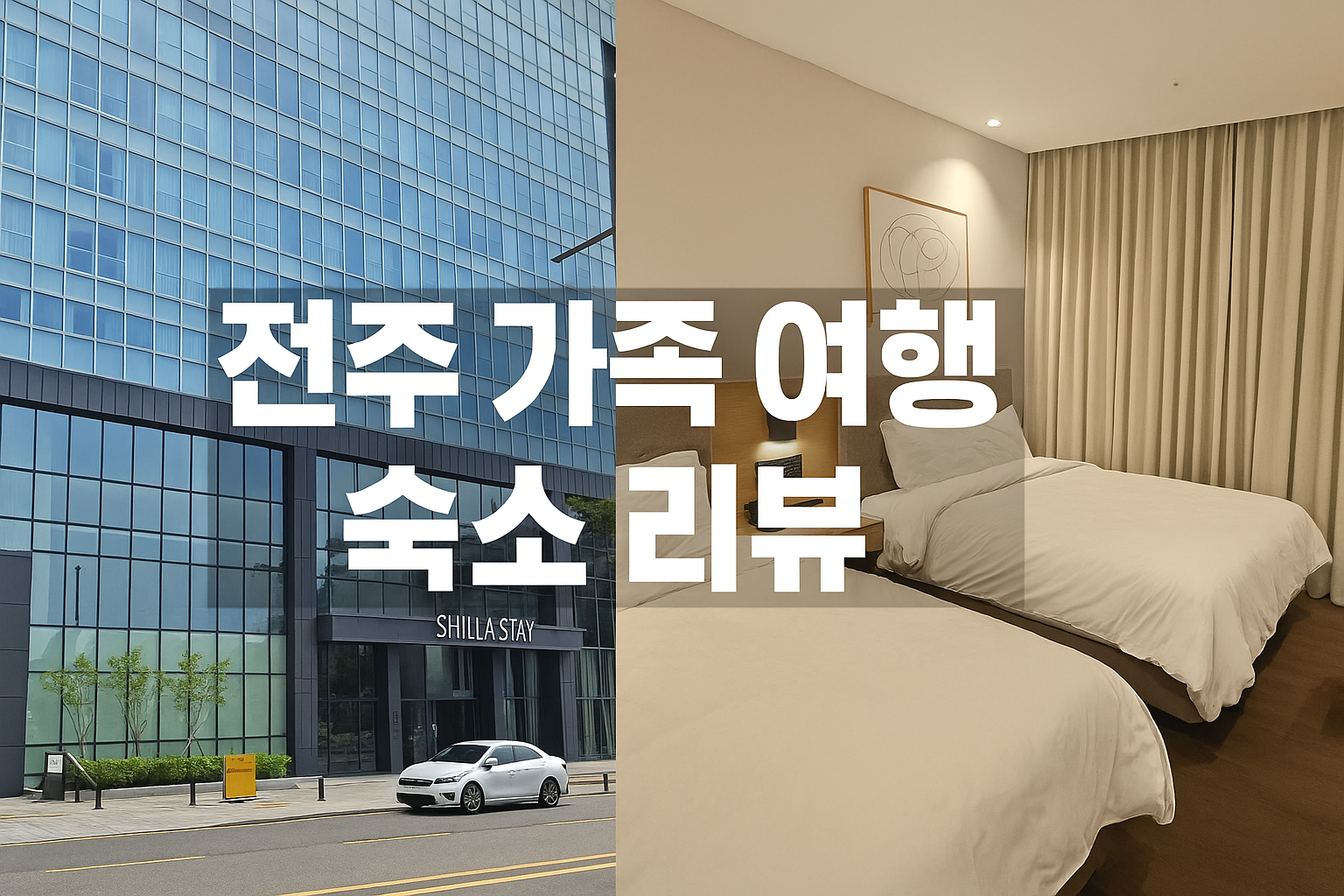 전주 가족여행 숙소 리뷰 ❘ 신라스테이 전주