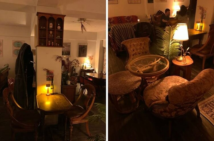 공간 가운데 쪽 자리