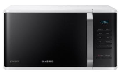 삼성전자 세라믹 전자레인지 버튼식 23L, MS23K3523AW