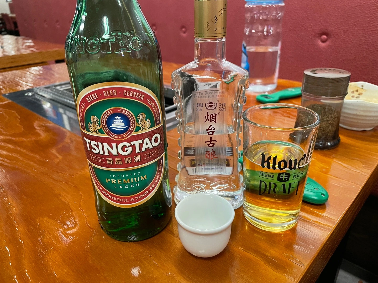 한성양꼬치-강남2호점-연태고량루-칭따오-맥주