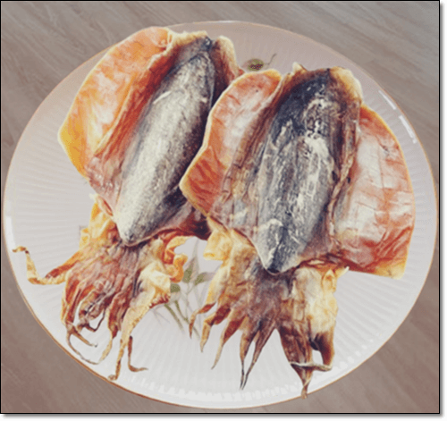마른 갑오징어