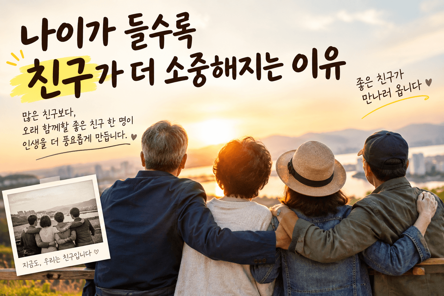 중년 친구