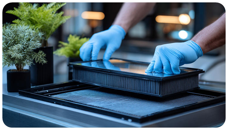 필터 관리 방법