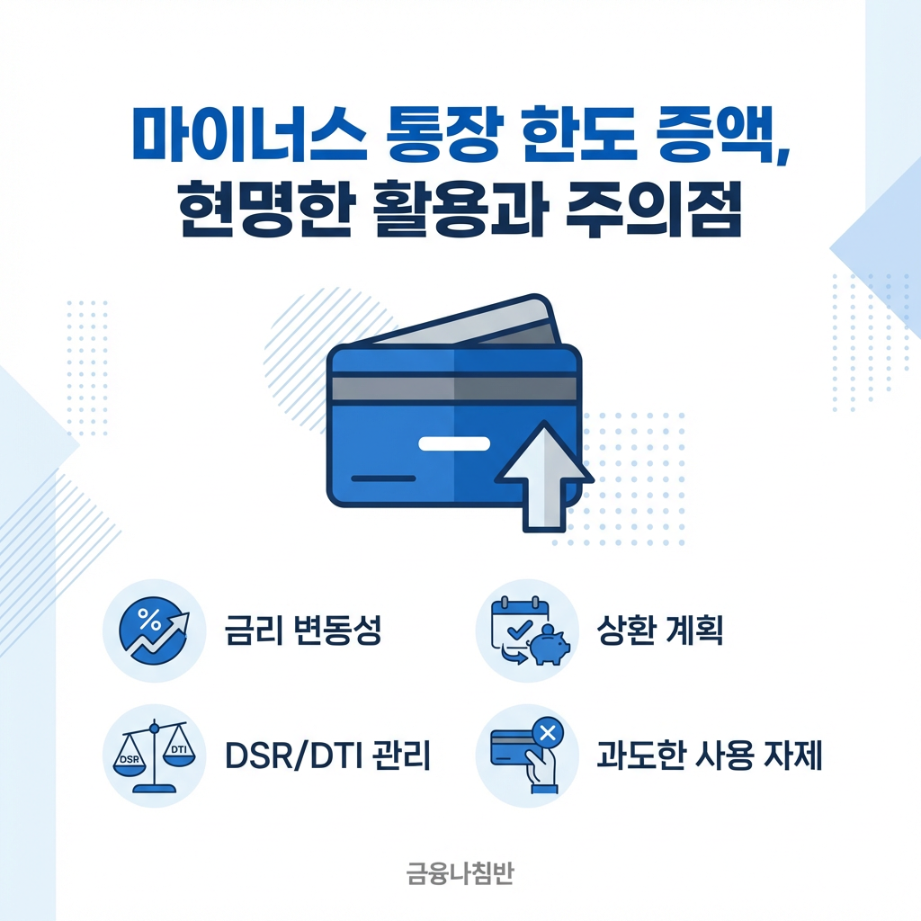마이너스 통장 한도 증액 04