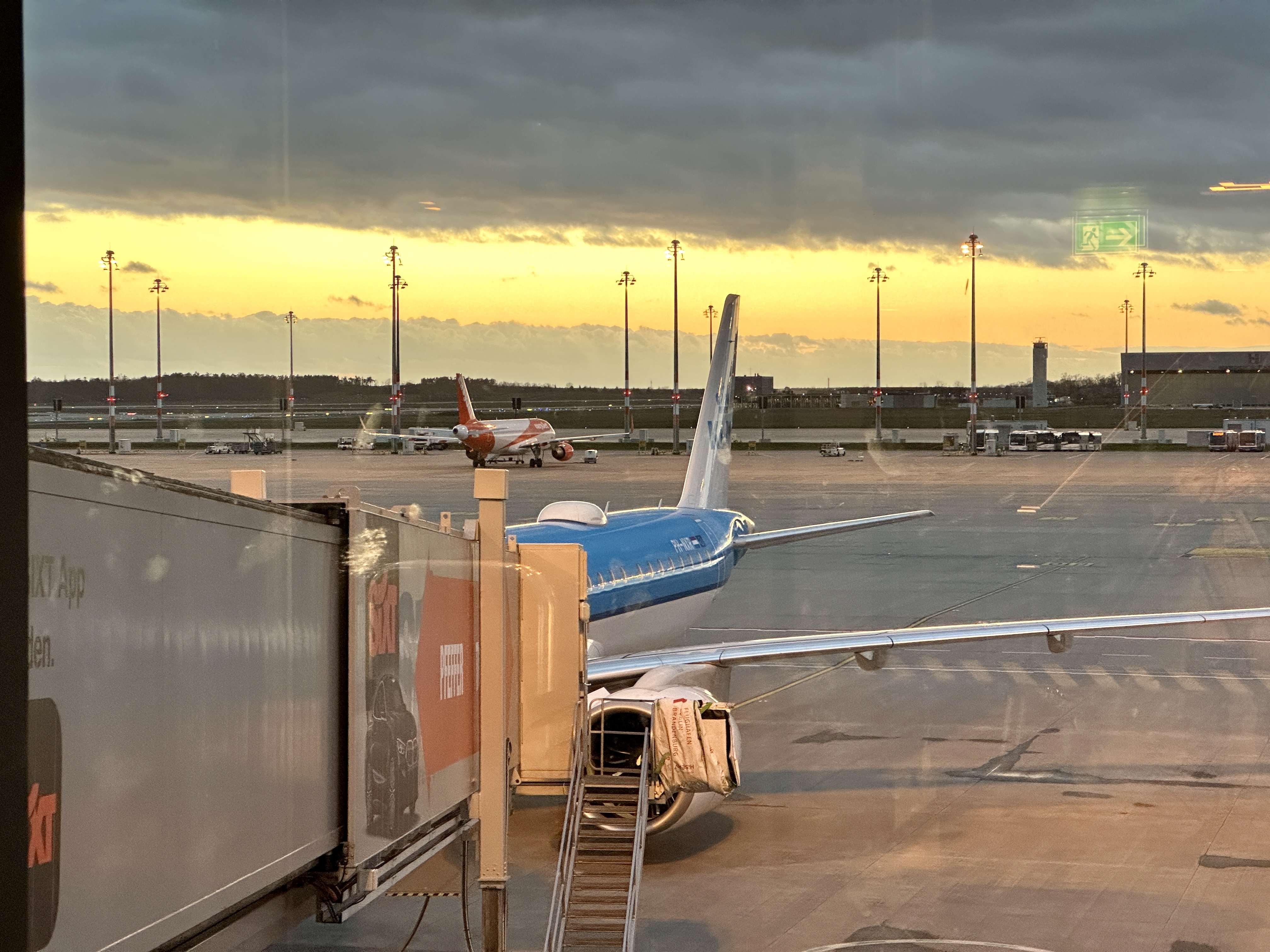 KLM 비행기