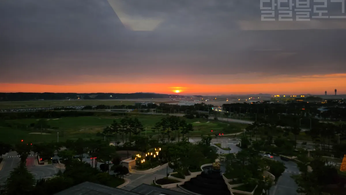 인천-파라다이스시시티-프리미어-디럭스-트윈-룸-노을