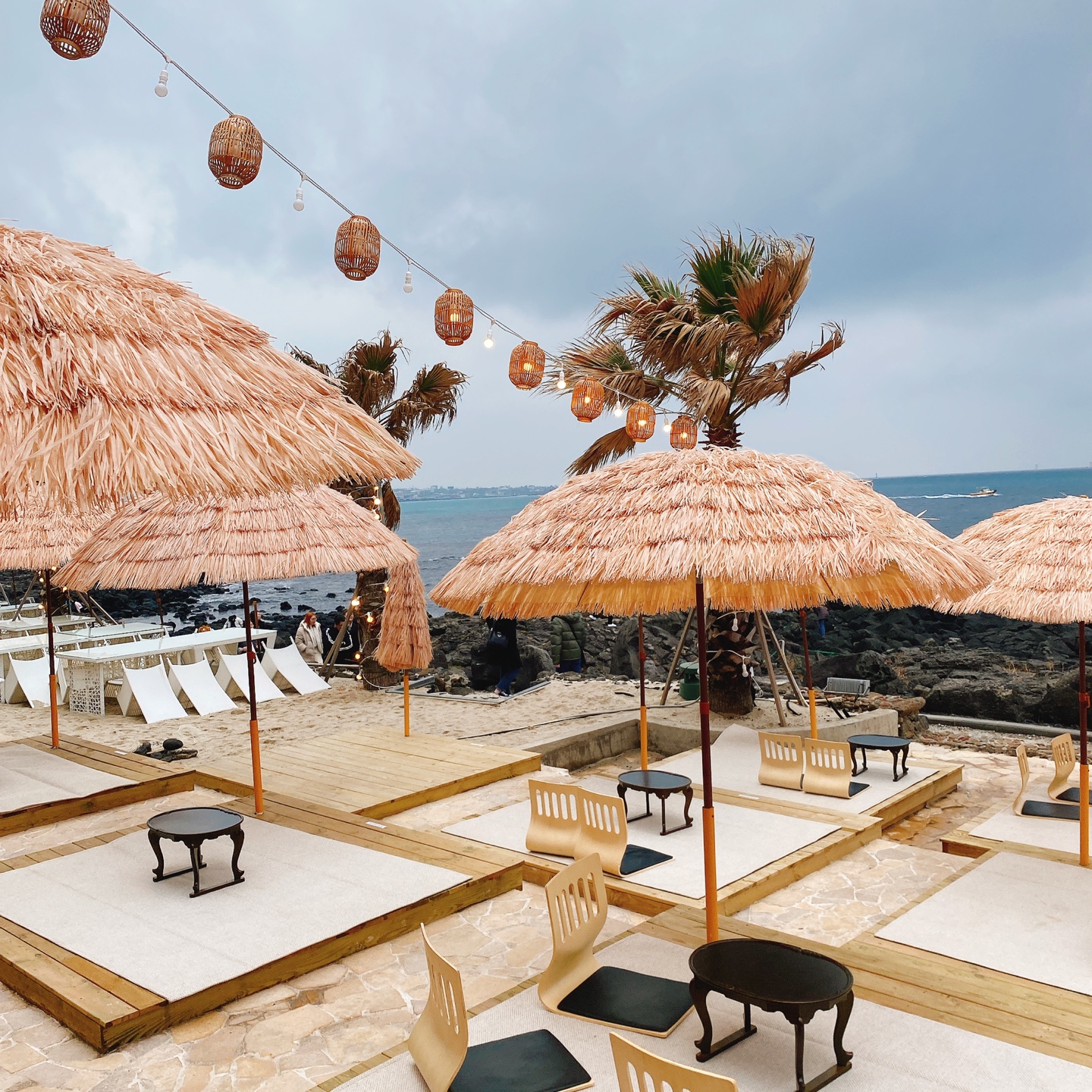 제주 애월한담해안산책로 한옥카페 해지개