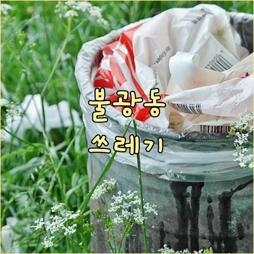 불광동 쓰레기 배출 완벽 가이드: 요..