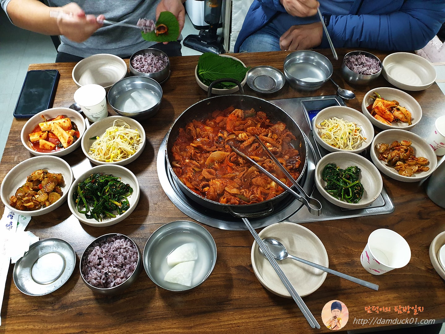 노다지-노다지깡통집-삼쭈정식-담덕이의탐방일지