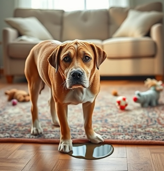 강아지 배변 실수,단순한 노화인가 놓치지 말자 관련 이미지