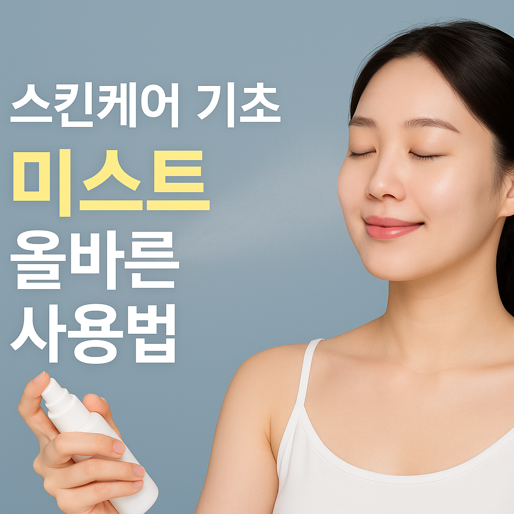 미스트 올바른 사용법