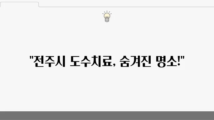 덕진구 물리치료 전문센터