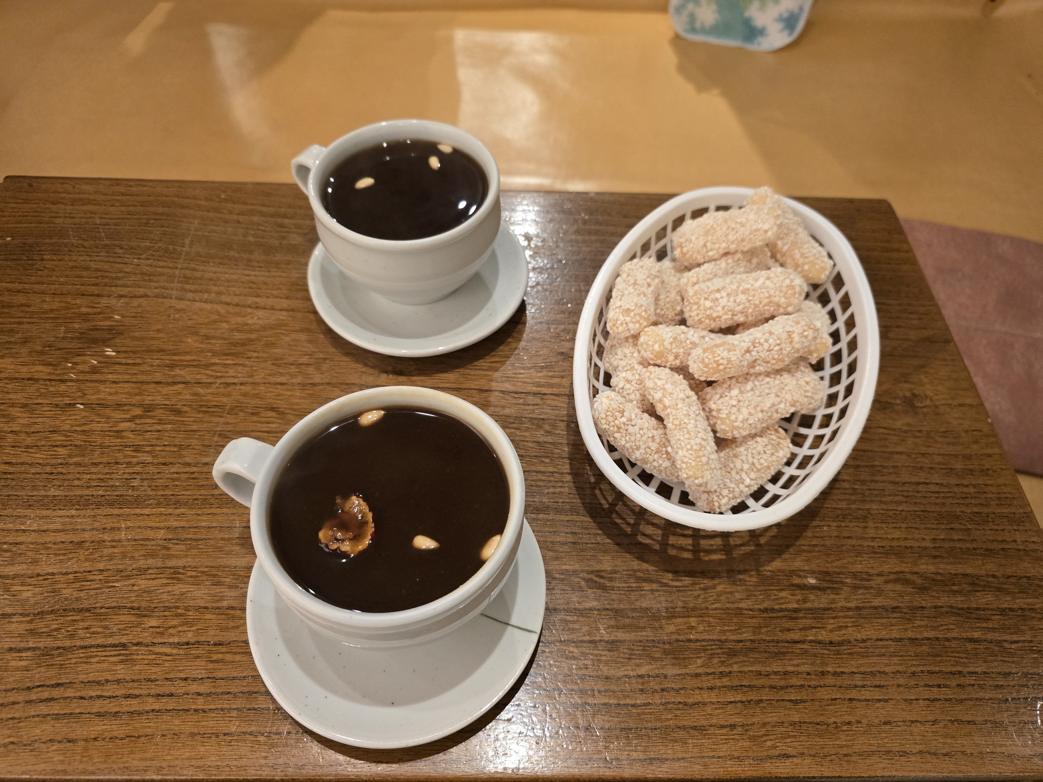 인사동 경인미술관 대추차와 생강차