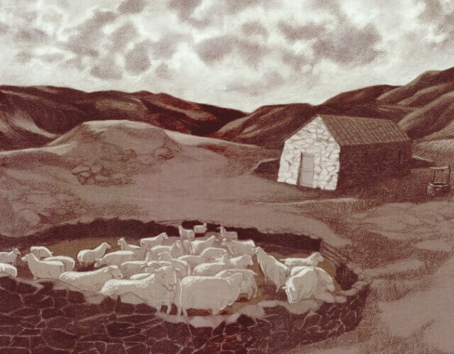 <나무를 심은 사람> 책 속 삽화