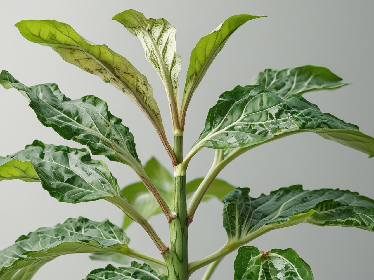 식물 아연 결핍 증상