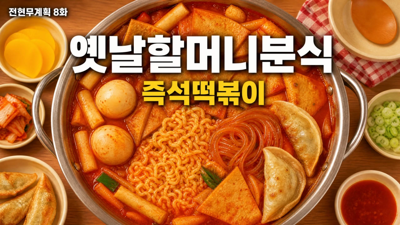 전현무계획 8화에 소개된 옛날할머니분식 즉석떡볶이 대표 이미지