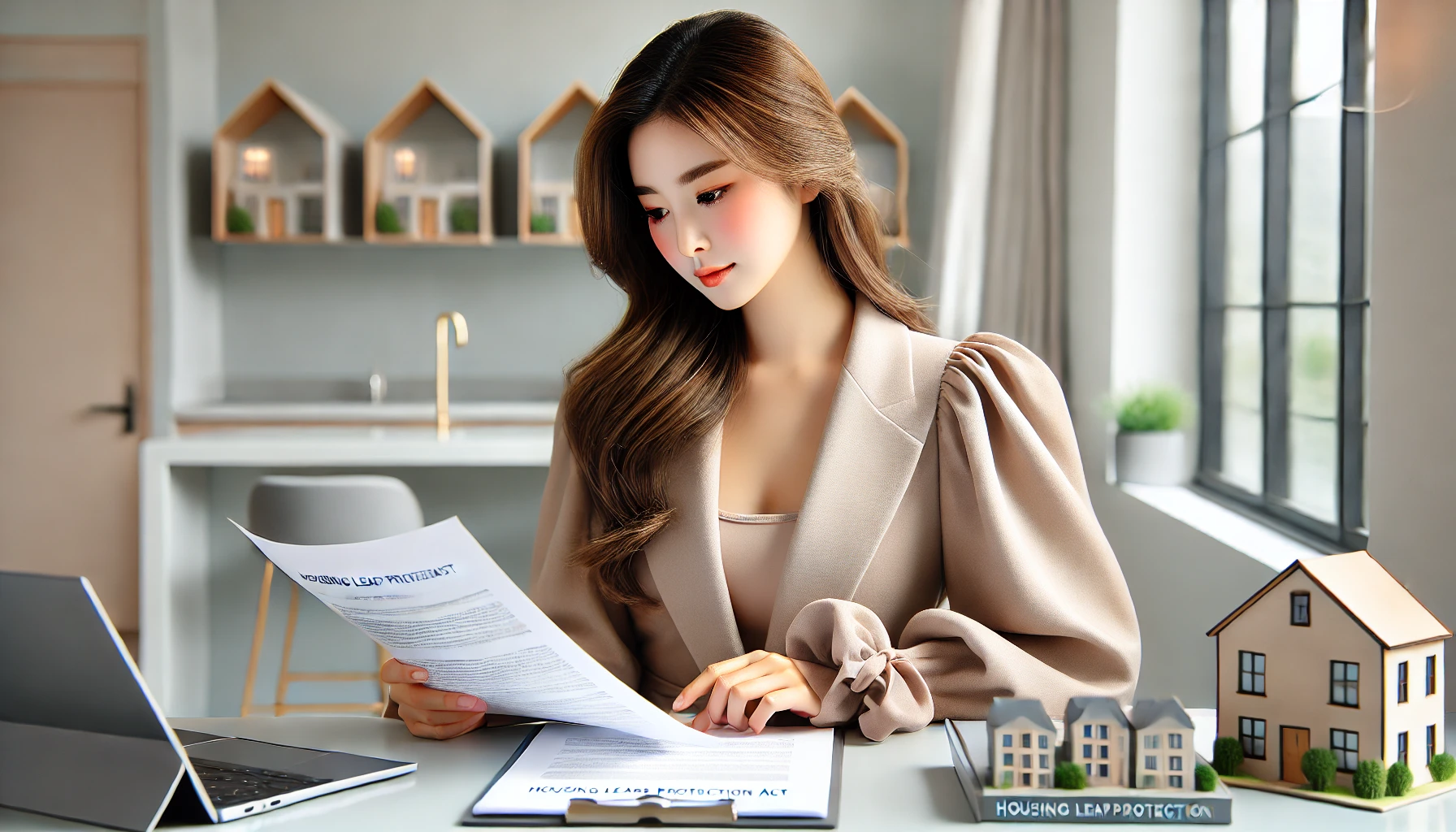 주택임대차보호법 확인하는 이미지