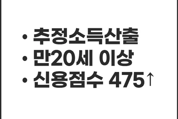 비타WON긴급대출 요건