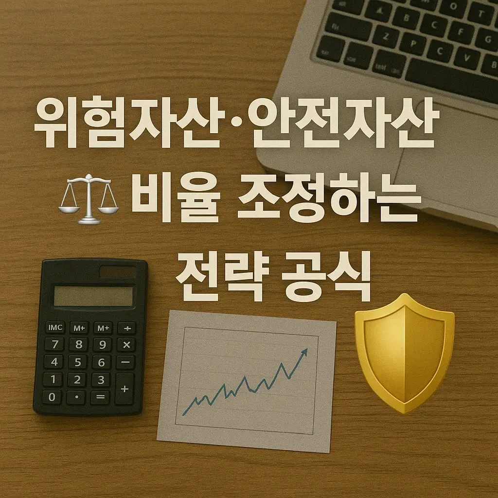 위험자산·안전자산 비율 조정 전략: 왜 중요할까요?