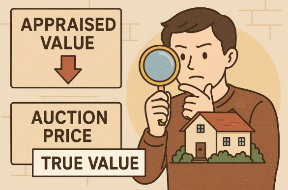 낙찰가보다 감정가가 낮은 물건의 진짜 가치 파악