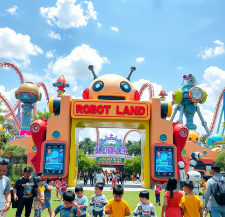 경남창원 로봇랜드 그림